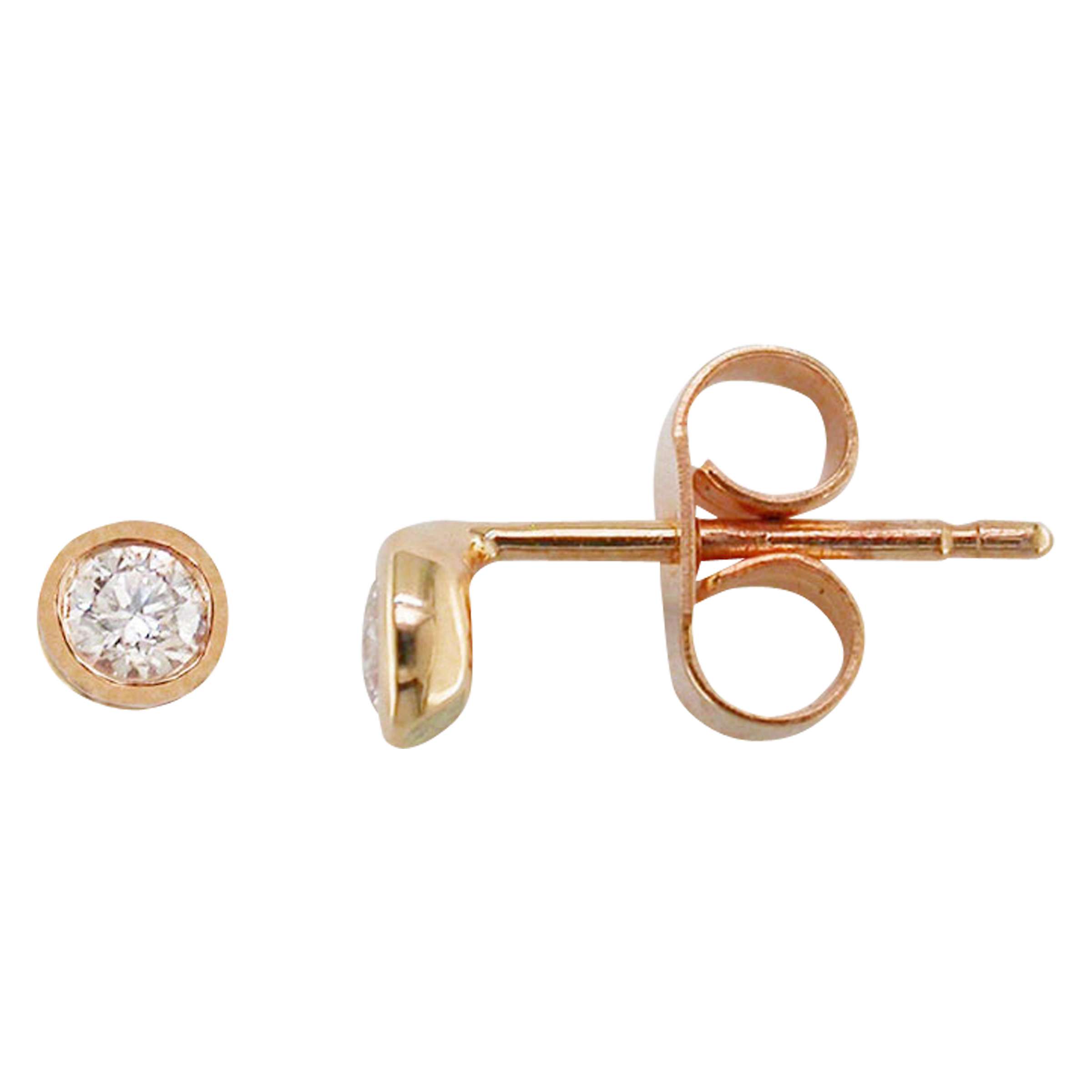 Buy London Road 9ct Gold Portobello Diamond Raindrop Stud Earrings Online at johnlewis.com