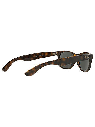 Ray-Ban RB2132 Unisex New Wayfarer Polarised Sunglasses, Tortoise