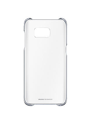 Samsung Clear Cover for Galaxy S7 Edge SmartPhone, Black Edge