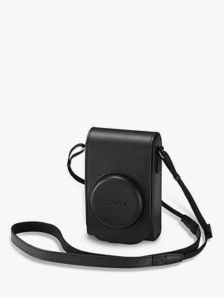 Panasonic TZ100 Leather Camera Case & Battery Kit, Black