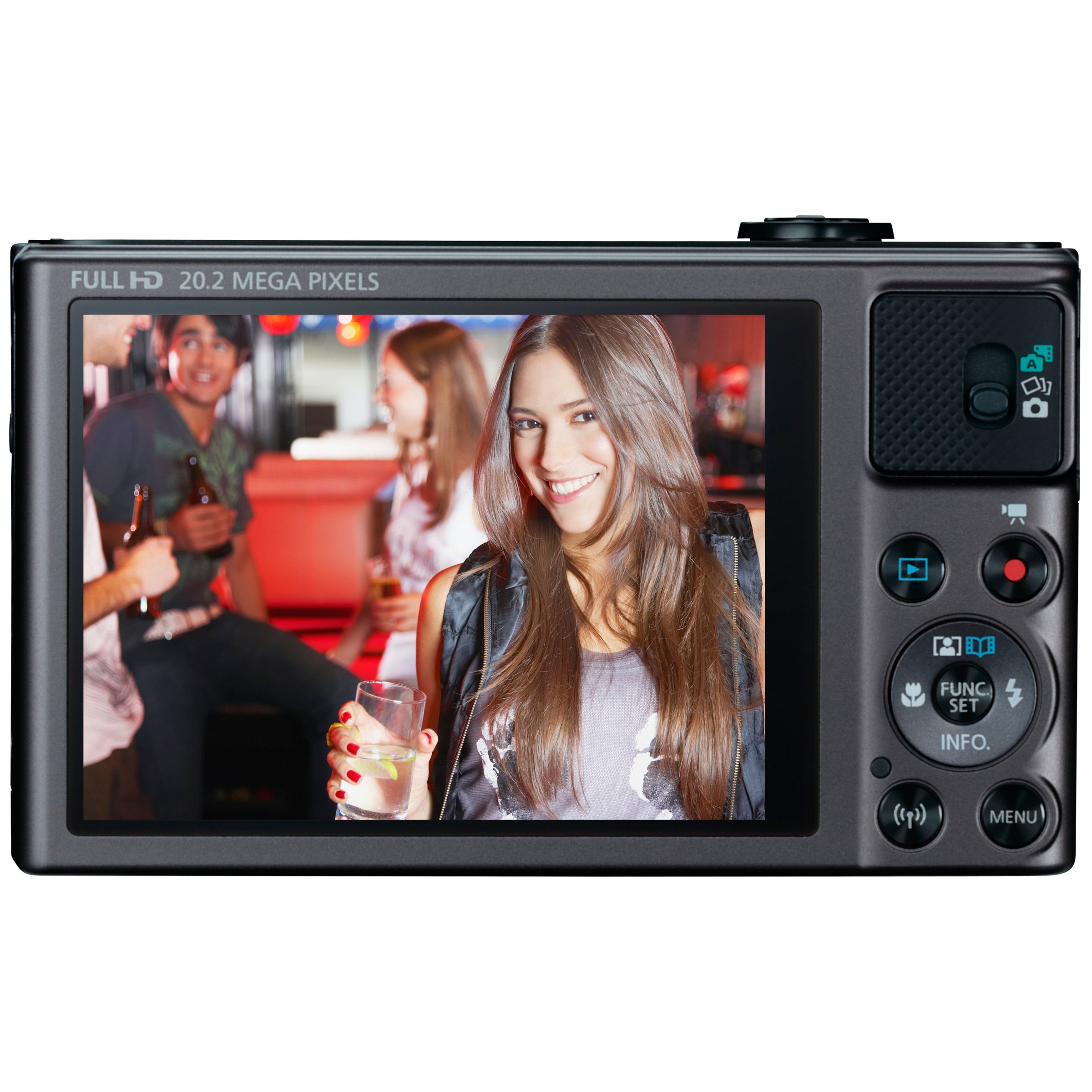 pijn plaag Pool Canon PowerShot SX620 Digital Camera, HD 1080p, 20.2MP, 25x Optical Zoom,  Wi-Fi, NFC, 3" Screen