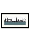 John Lewis Jacky Al-Samarraie 'London Skyline' Framed Print, 64 x 34cm