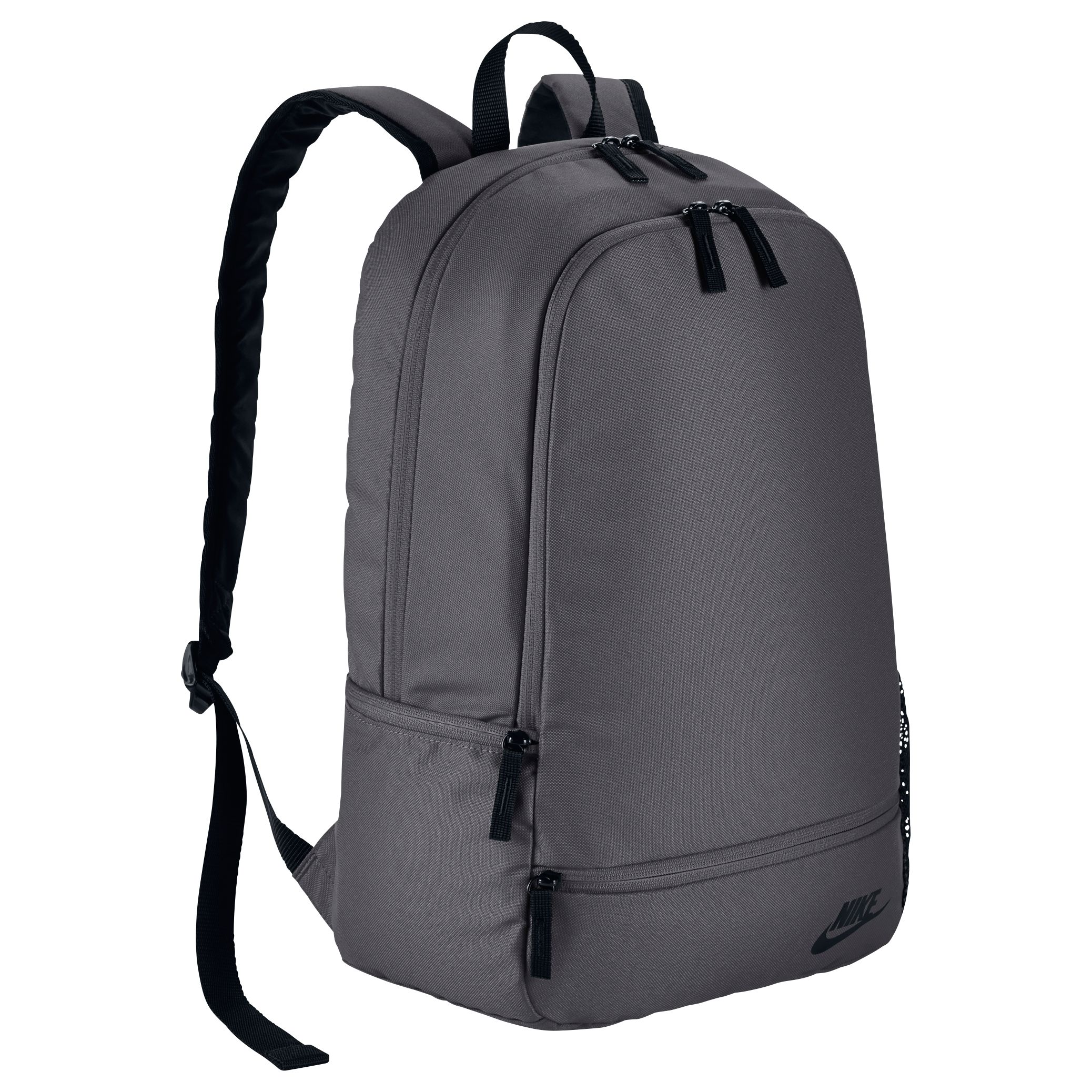 Pareja Acuerdo Lago taupo Nike Classic North Solid Backpack, Grey/Black