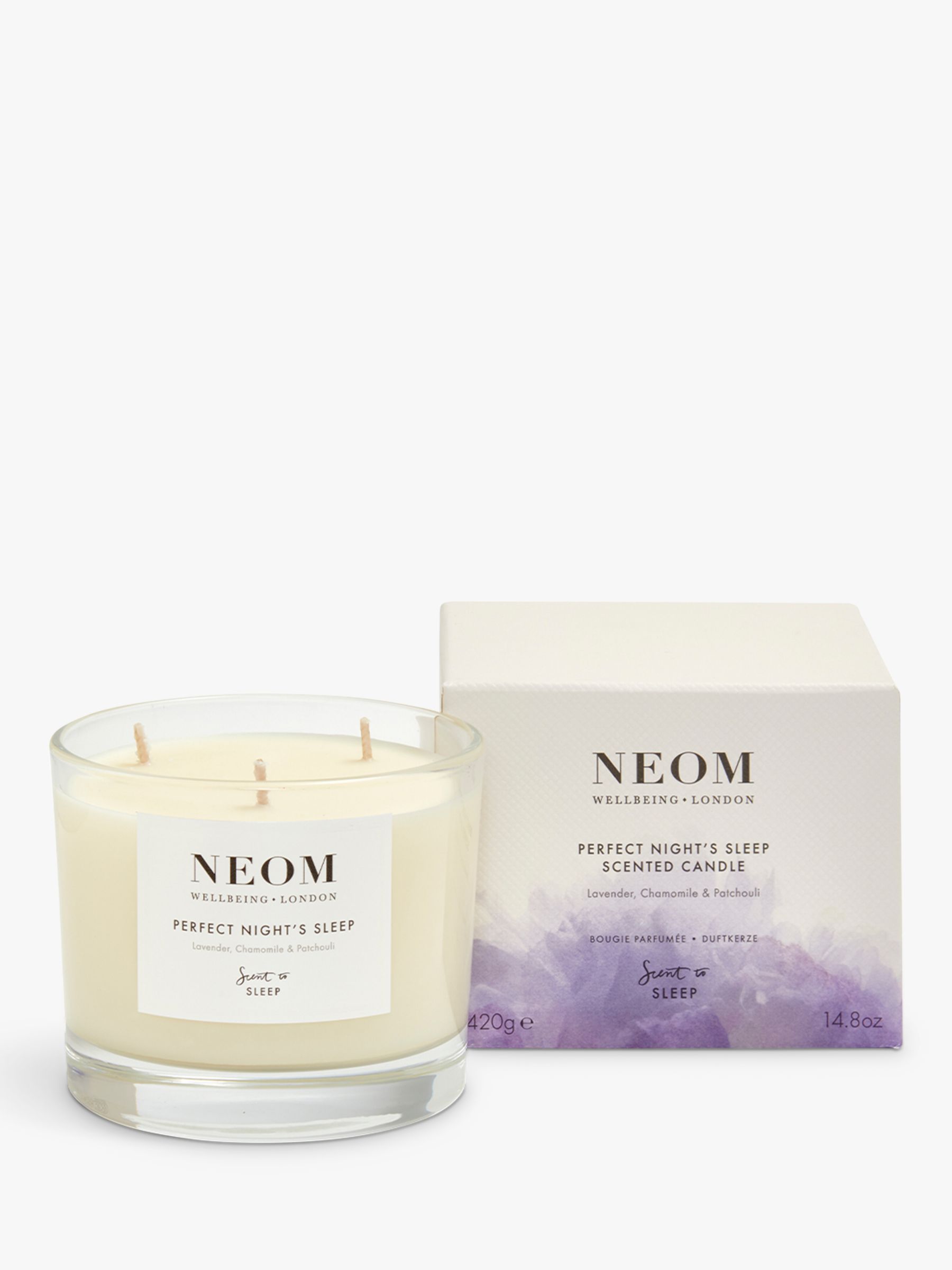 Neom Organics London Perfect Night's Sleep 3 Wick Scented Candle £50.00