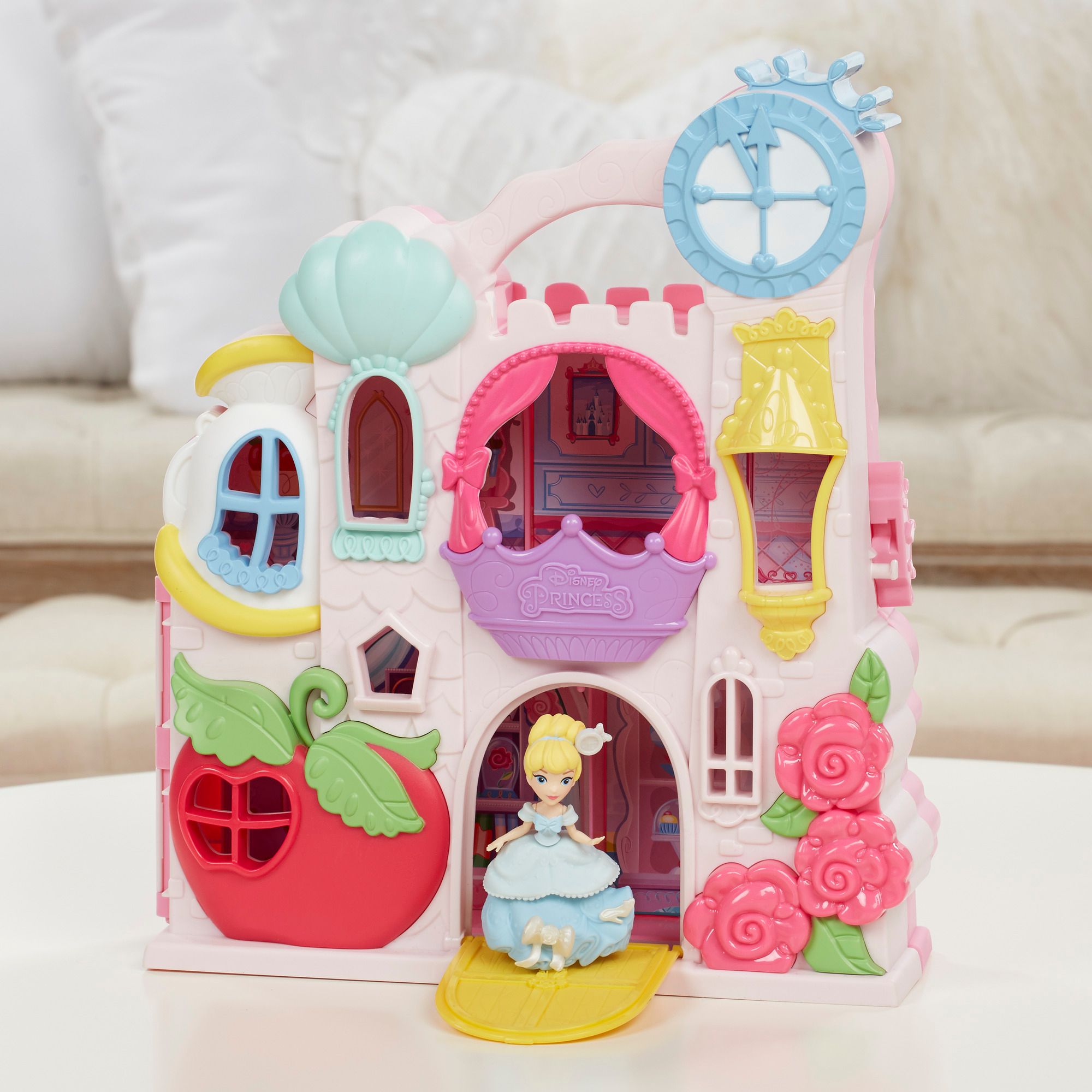 disney princess play n carry castle