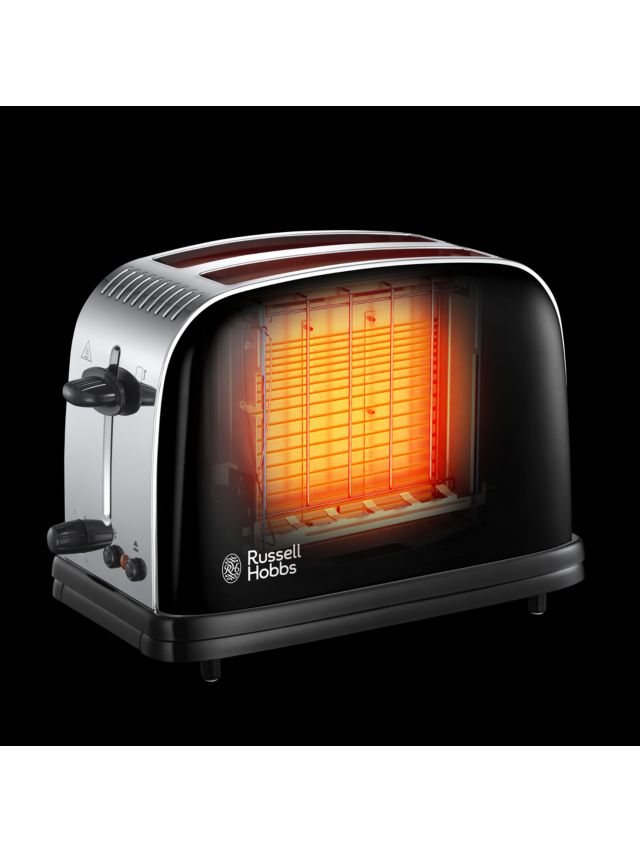 Russell Hobbs Toaster Colours Plus - 1 Long Wide Slot, for 2