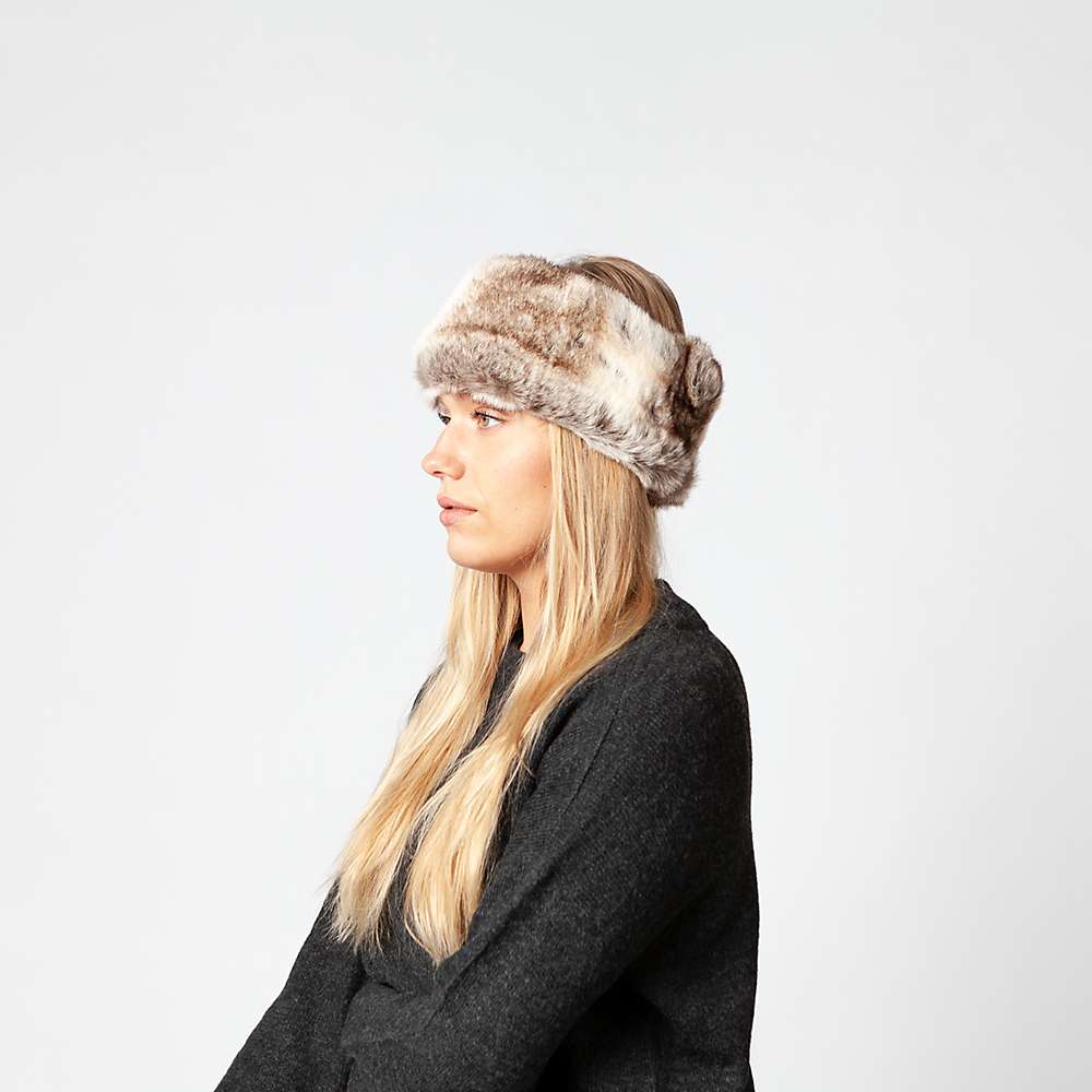 Buy Barts Faux Fur Headband, One Size, Brown Online at johnlewis.com
