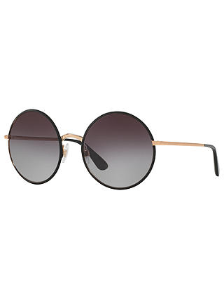 Dolce & Gabbana DG2155 Oversize Round Sunglasses