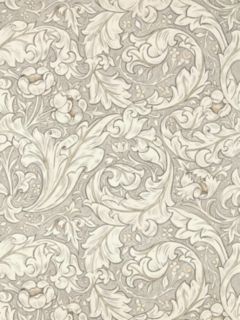 Morris & Co. Bachelors Button Wallpaper, Stone / Linen DMPU216050