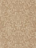 Morris & Co. Pure Acorn Wallpaper, Gilver / Copper DMPU216041