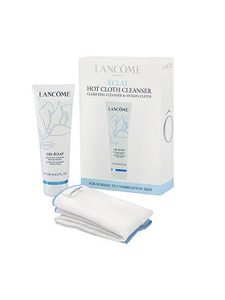 Lancôme Hot Cloth Cleanser Gel Éclat Kit