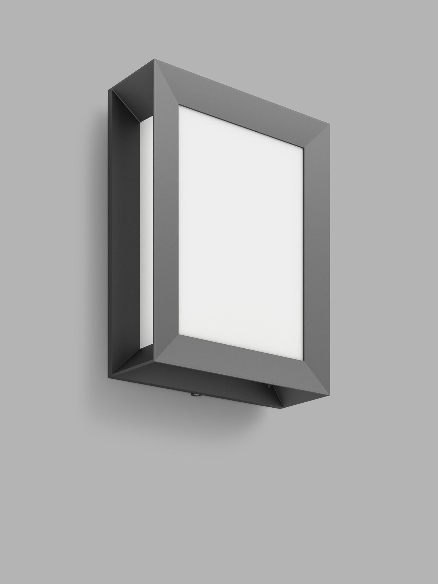 Photo of Philips karp led outdoor wall light anthracite