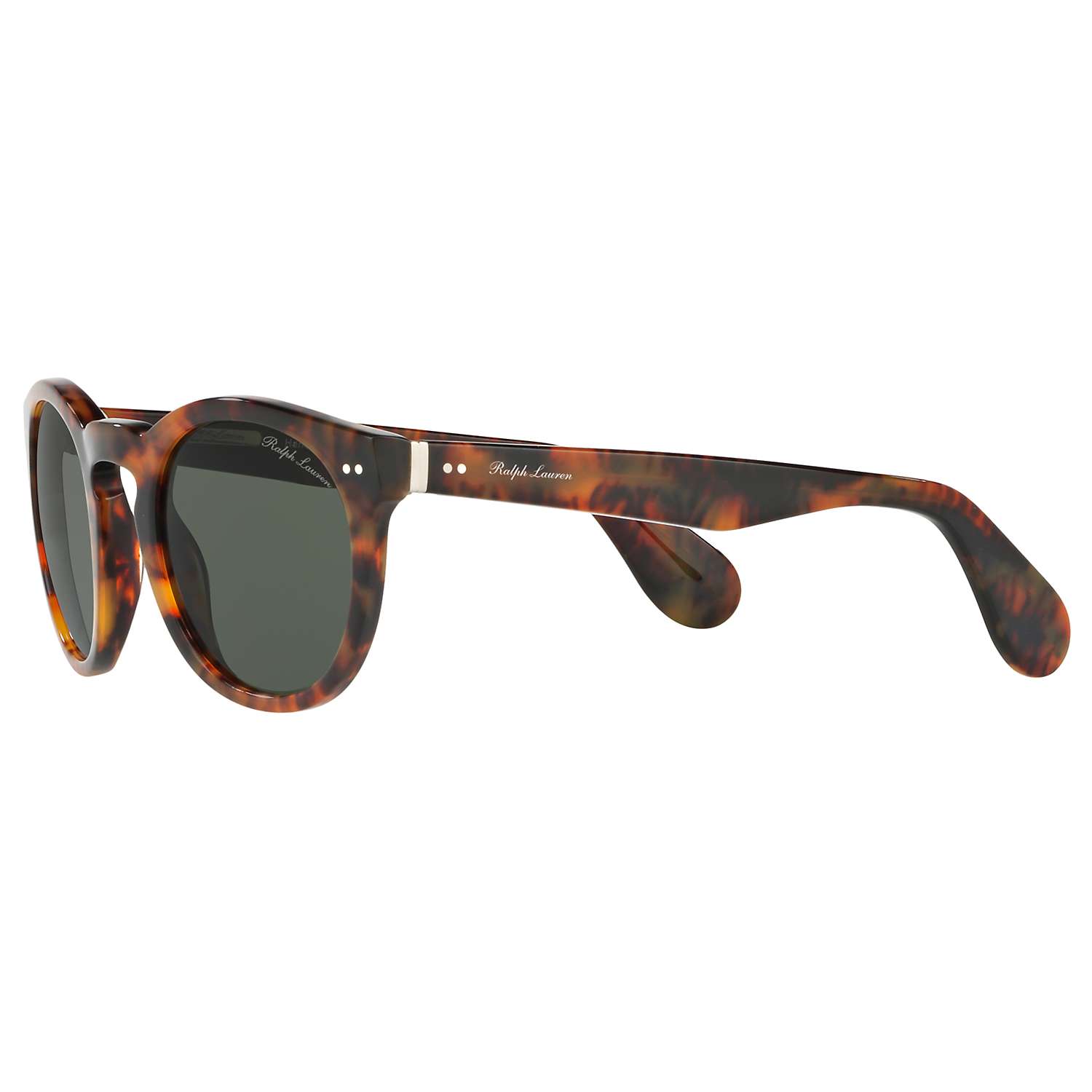 Buy Ralph Lauren RL8146 Oval Sunglasses, Tortoise Online at johnlewis.com
