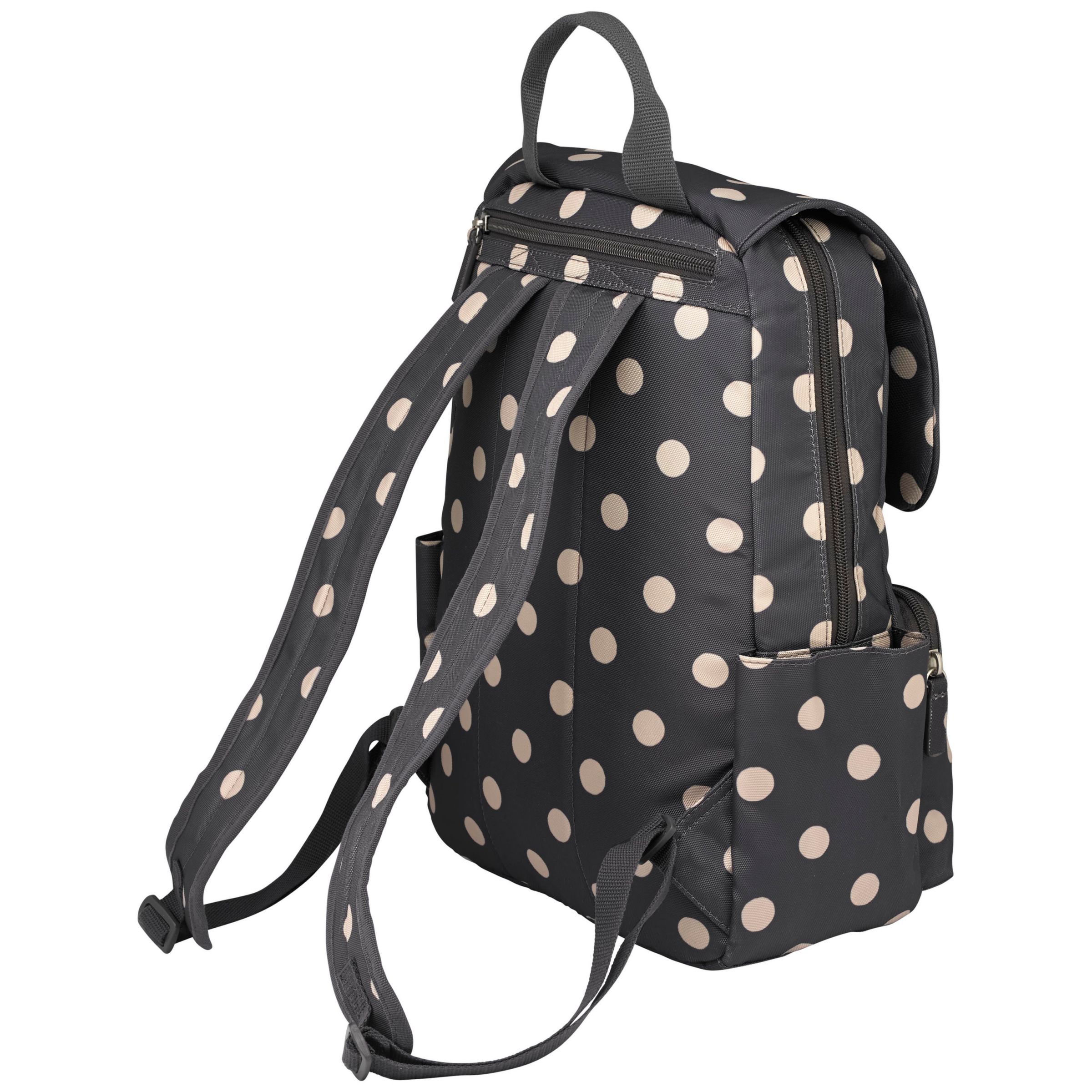 cath kidston button spot buckle backpack