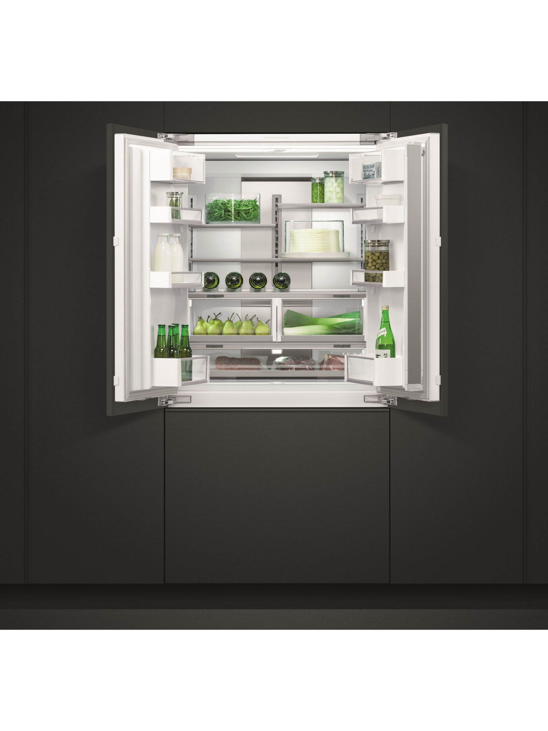 Fisher & Paykel RS90AU1 Integrated Fridge Freezer, A+ Energy Rating