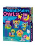 Mould & Paint Glow in the Dark Owls Kit