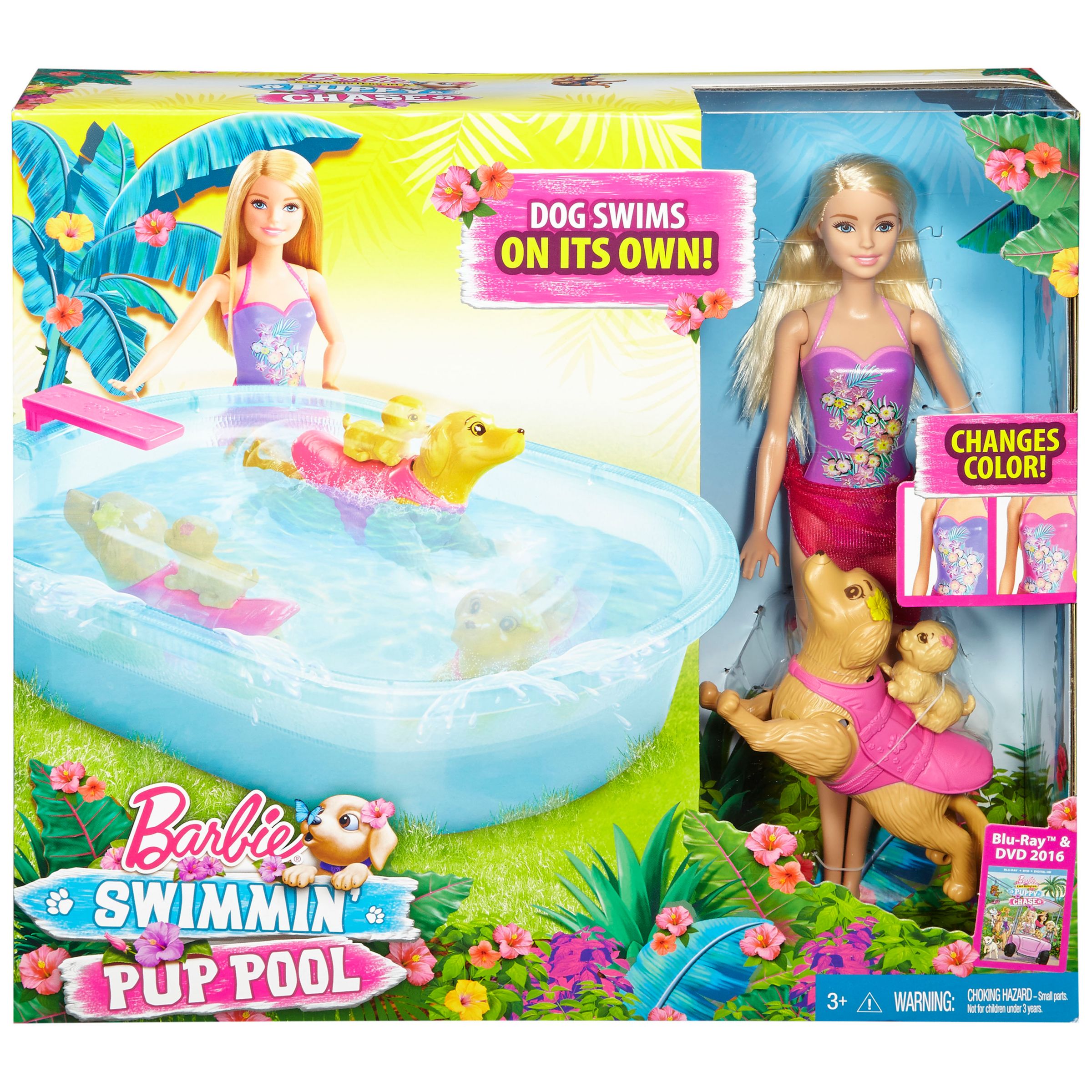 barbie dog pool