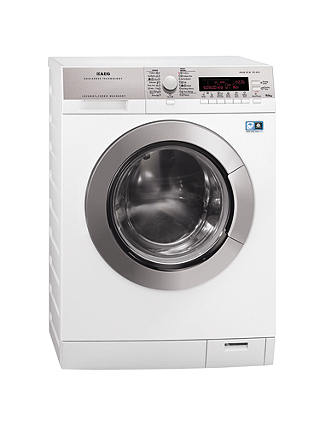 AEG L87695NWD Freestanding Washer Dryer, 9kg Wash/6kg Dry Load, A Energy Rating, 1600rpm Spin, White