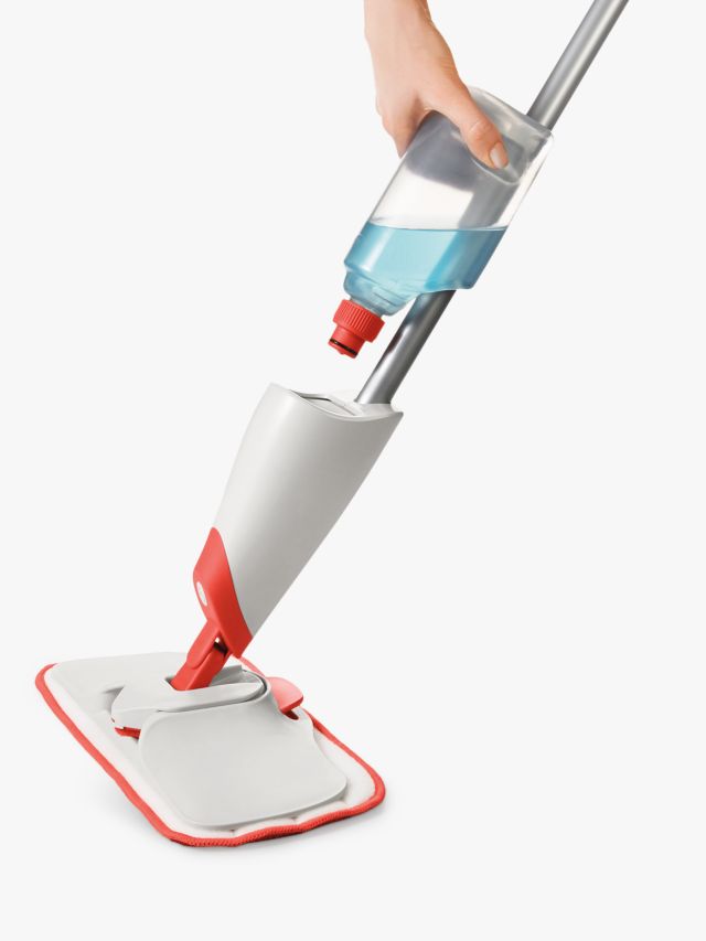 Microfibre Spray Mop with Slide-out Scrubber