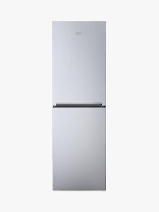 Beko CFG1552S Freestanding Fridge Freezer, A+ Energy Rating, 54cm Wide, Silver
