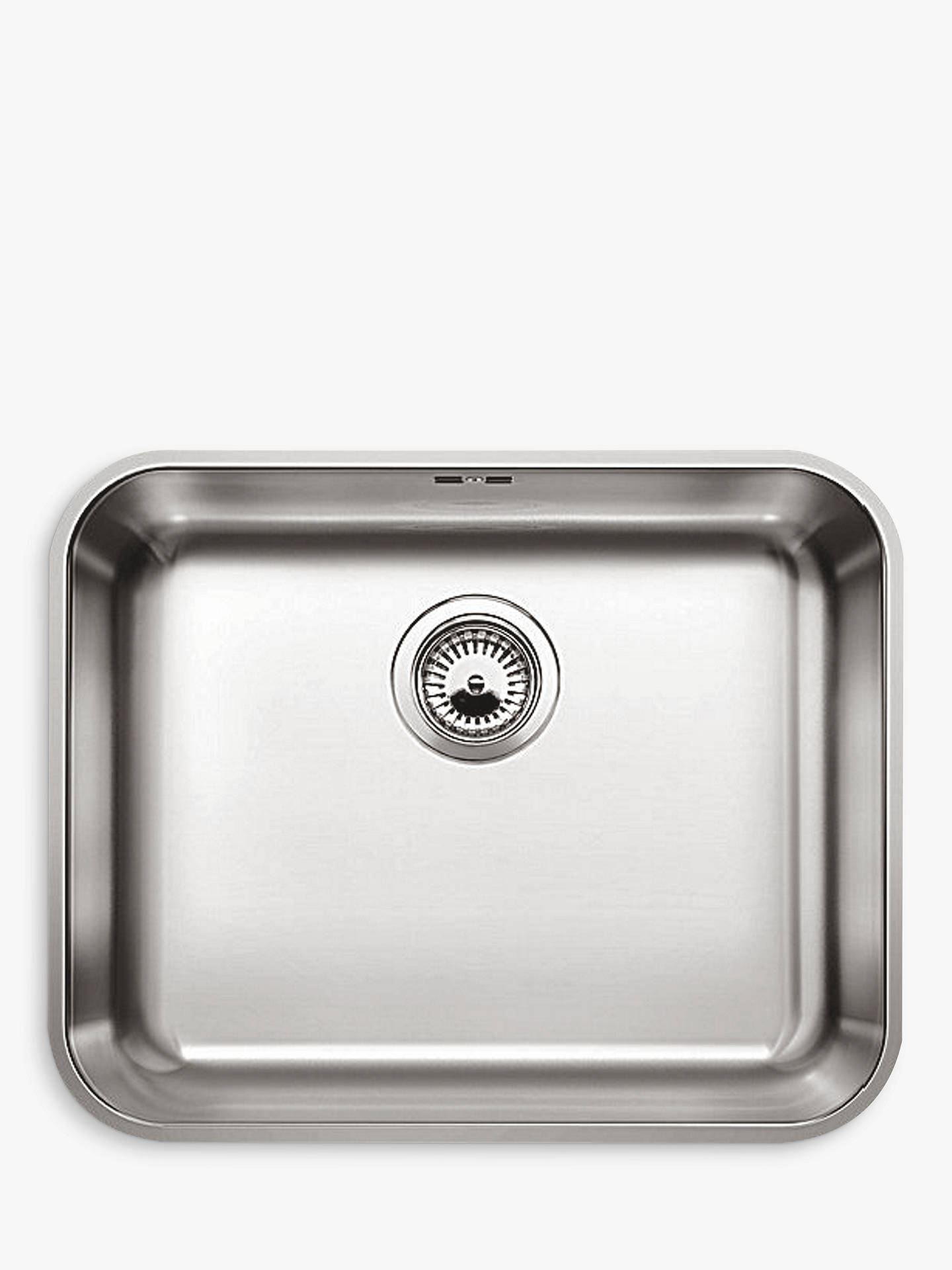 Blanco Supra 500 U Single Bowl Undermounted Kitchen Sink Stainless Steel