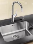 BLANCO Supra 500-U Single Bowl Undermounted Kitchen Sink, Stainless Steel