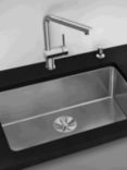 BLANCO Andano 700-U Single Bowl Undermounted Kitchen Sink, Stainless Steel