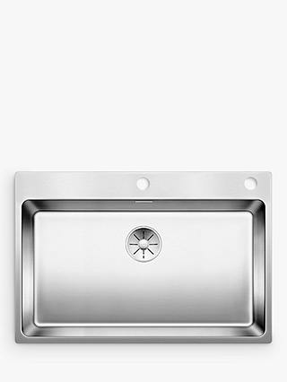 Blanco Andano 700IFA Single Bowl Inset Kitchen Sink, Stainless Steel