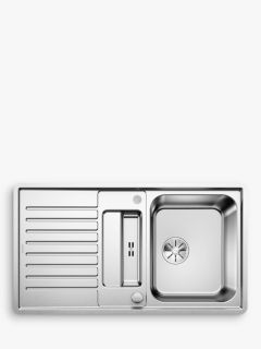 Blanco Classic Pro 5S-IF 1.5 Bowl Inset Kitchen Sink, Stainless Steel