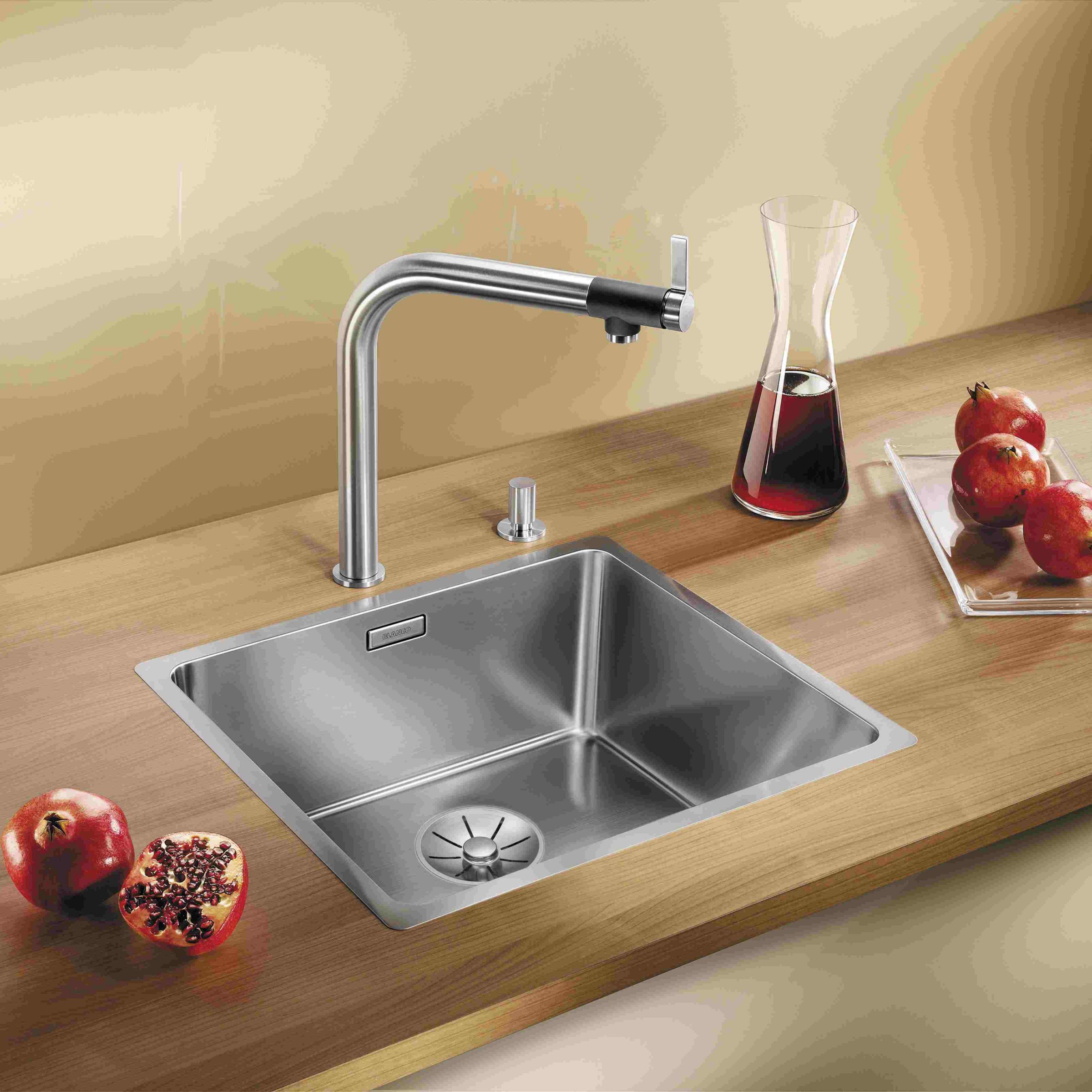 Blanco Andano 450 If Single Bowl Inset Kitchen Sink Stainless Steel