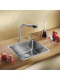 BLANCO Andano 450-IF Single Bowl Inset Kitchen Sink, Stainless Steel