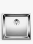 BLANCO Andano 450-U Single Bowl Undermounted Kitchen Sink, Stainless Steel