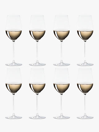 Riedel Veritas Riesling / Zinfandel Wine Glasses, Box of 8, 395ml, Clear