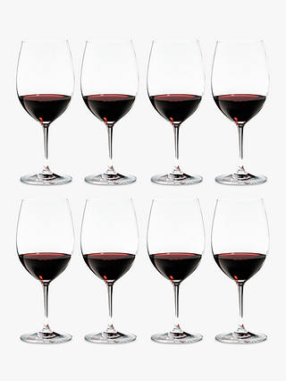 Riedel Veritas Cabernet / Merlot Wine Glasses, Box of 8, 625ml, Clear