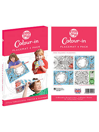 Eggnogg Colour In Placemats