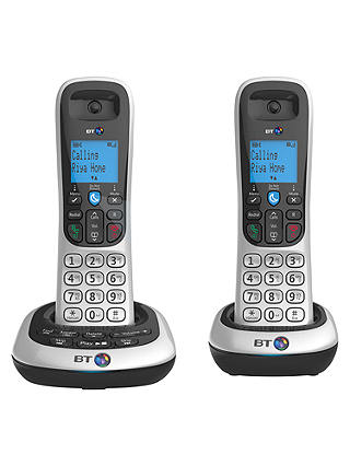 BT 2700 Digital Cordless Phone with Answering Machine, Twin DECT