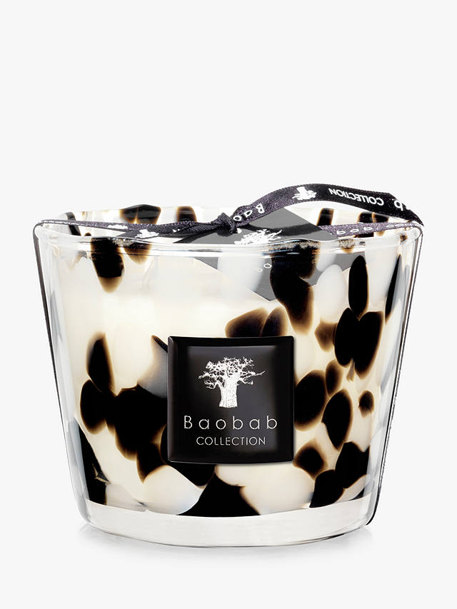 Baobab Black Pearls Max 10 Jar Scented Candle, 500g