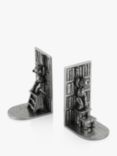 Royal Selangor Teddy Bears Picnic Pewter Bookends, Silver