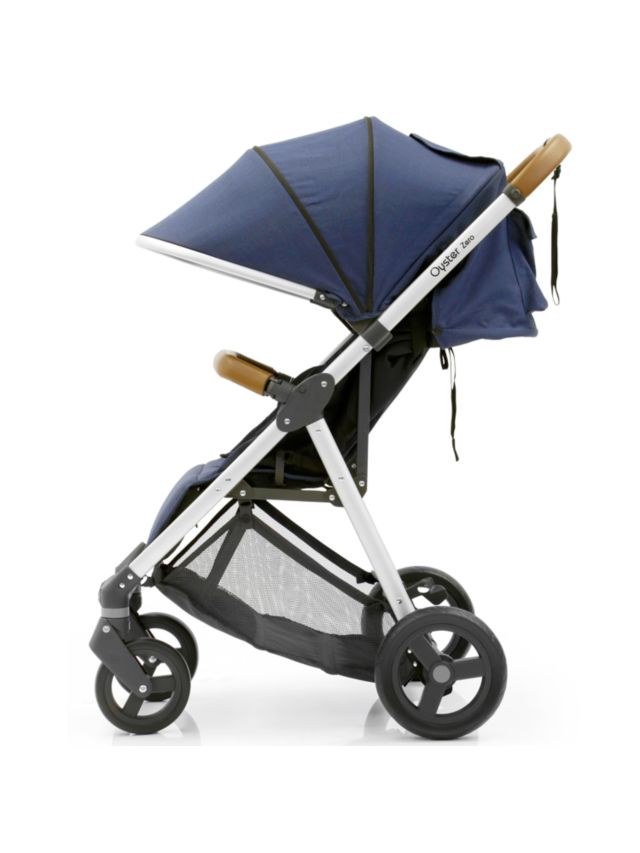 Oyster shop pram blue