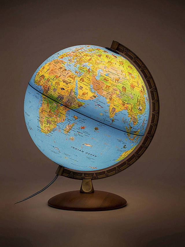 Nova Rico Safari Plus Illuminated Children's Globe, 30cm