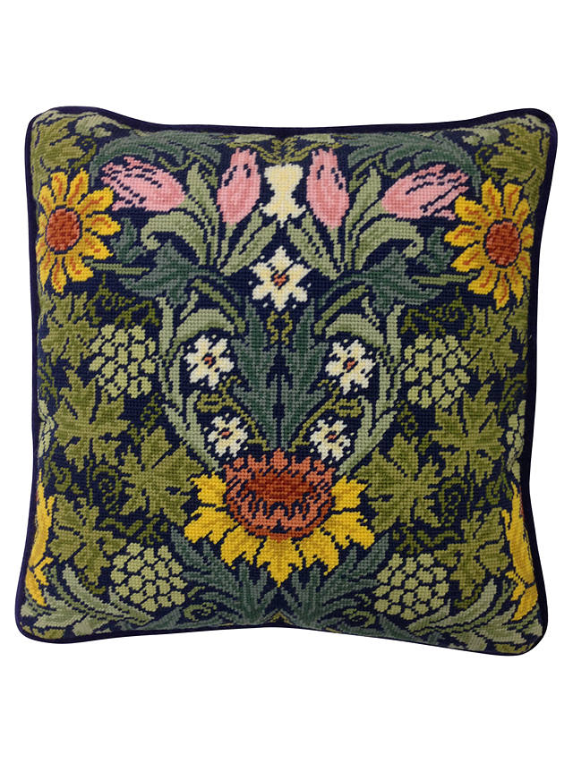 Bothy Threads William Morris Sunflowers Printed Canvas Tapestry Kit