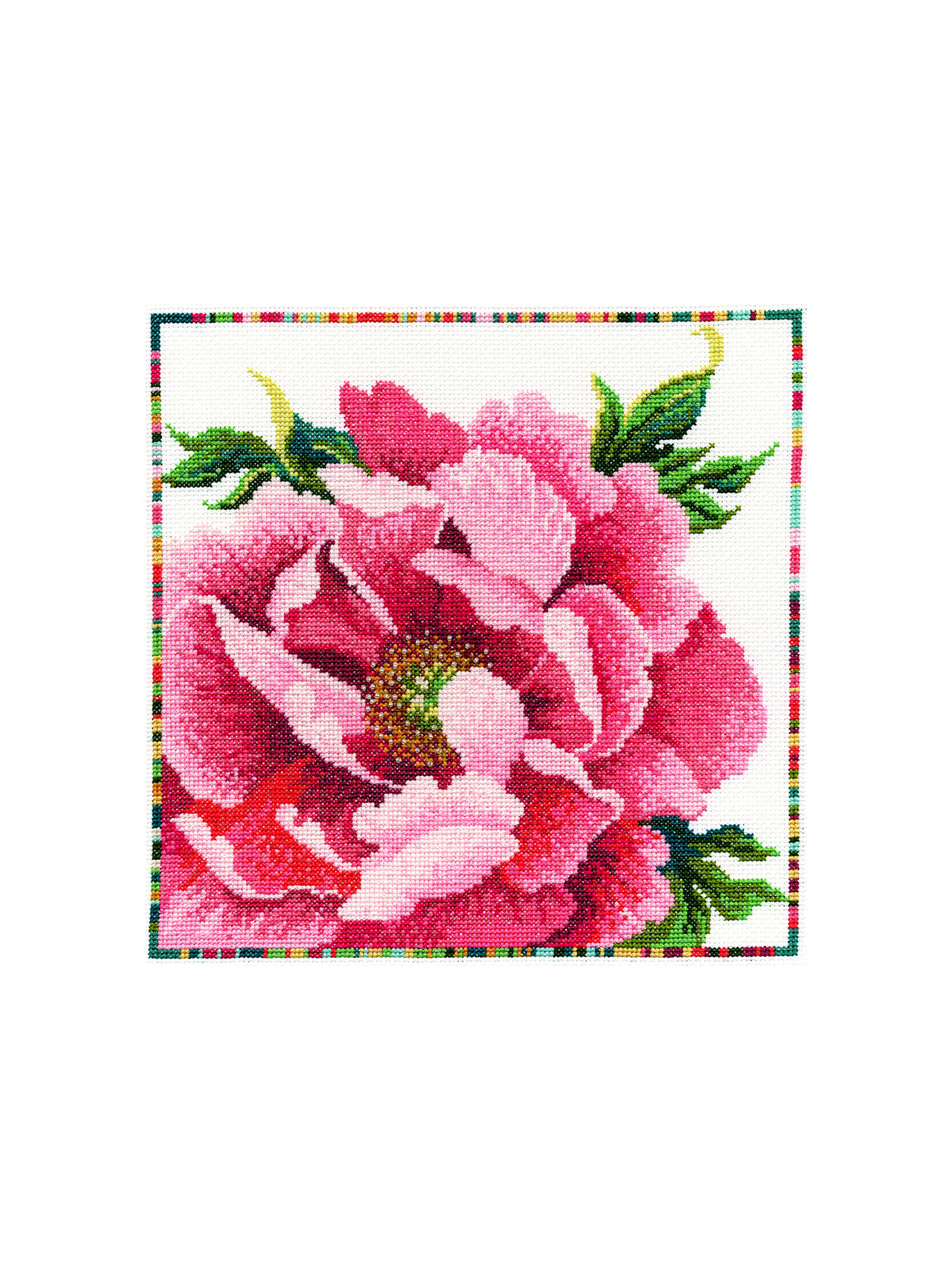 Bothy Threads Cross Stitch Card Kit Basket of Roses 