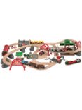 BRIO World Deluxe Railway Set, FSC-Certified (Beech)