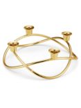 Georg Jensen Season Gold Plated Candlestick Holder