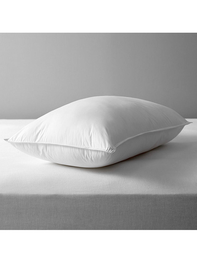 John Lewis Synthetic Soft Like Down Standard Pillow, Medium/Firm