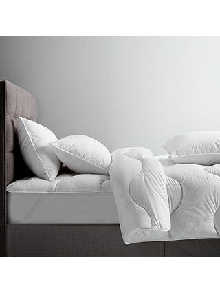 John Lewis & Partners Synthetic Soft Like Down Standard Pillow, Medium/Firm