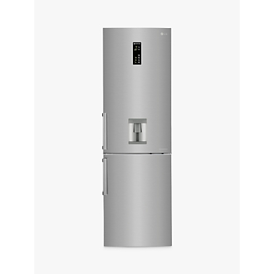 LG GBF59PZKZB Freestanding Fridge Freezer, A++ Energy rating, 60cm Wide, Premium Steel