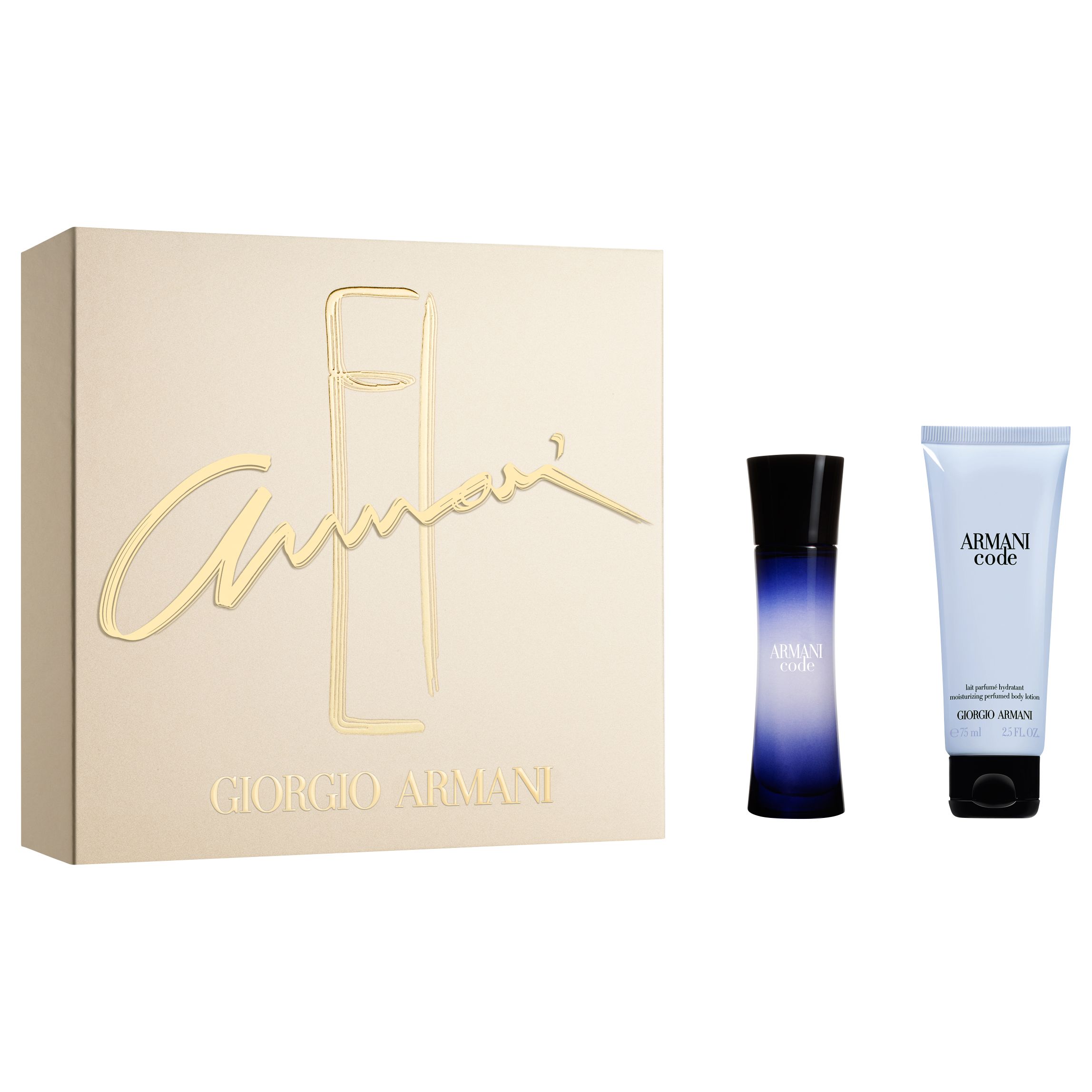 armani code gift sets for her
