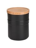 Le Creuset Stoneware Storage Jar, 540ml, Satin Black