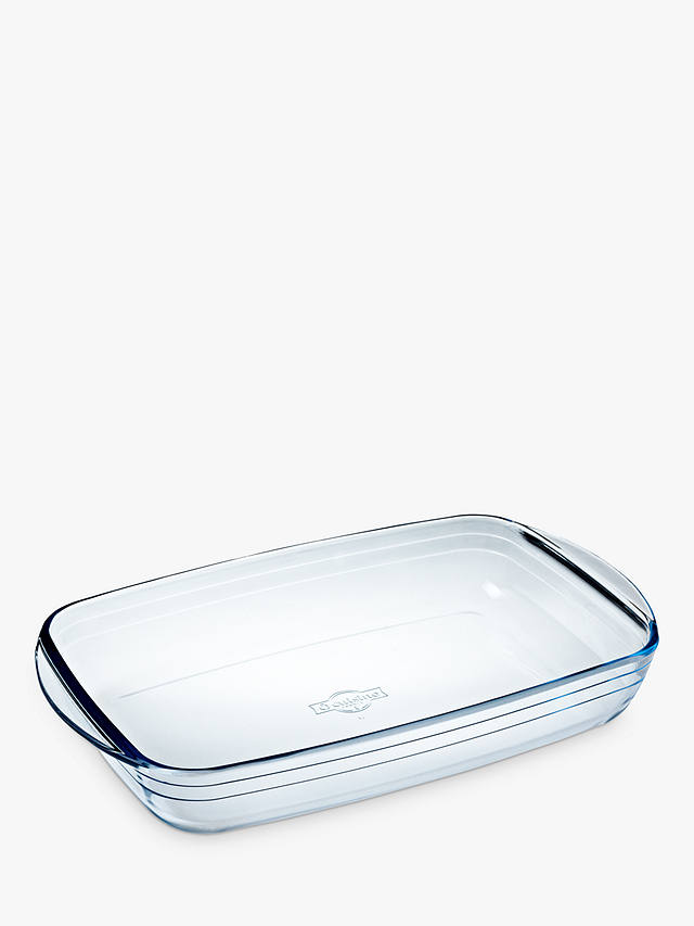 Ôcuisine® Glass Rectangular Roaster Oven Dish